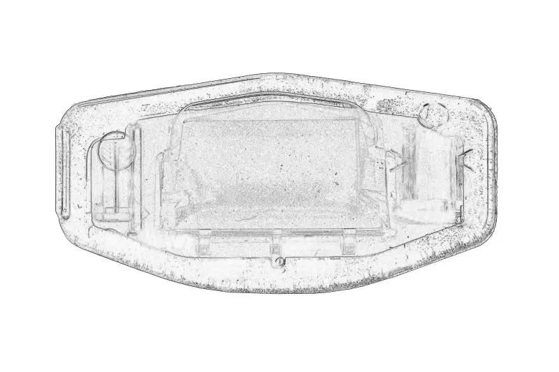 Lampa oświetlenia tablicy rejestracyjnej L/P HONDA – 34106-SNB-023