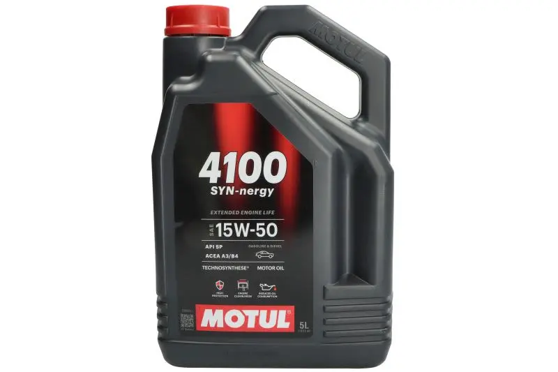 Olej silnikowy 4100 (5L) 15W50 MOTUL – 4100 SYN-NER 15W50 5L