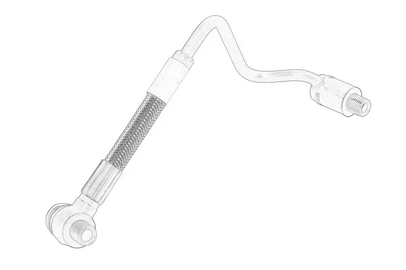 Przewód smarowania turbosprężarki (zasilający) FIAT – 46348975