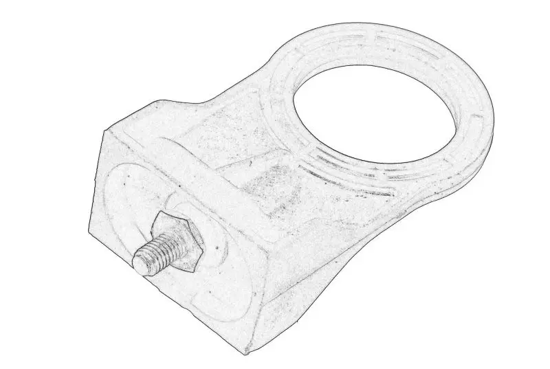 Mocowanie chłodnicy góra L/P FIAT – 46430981