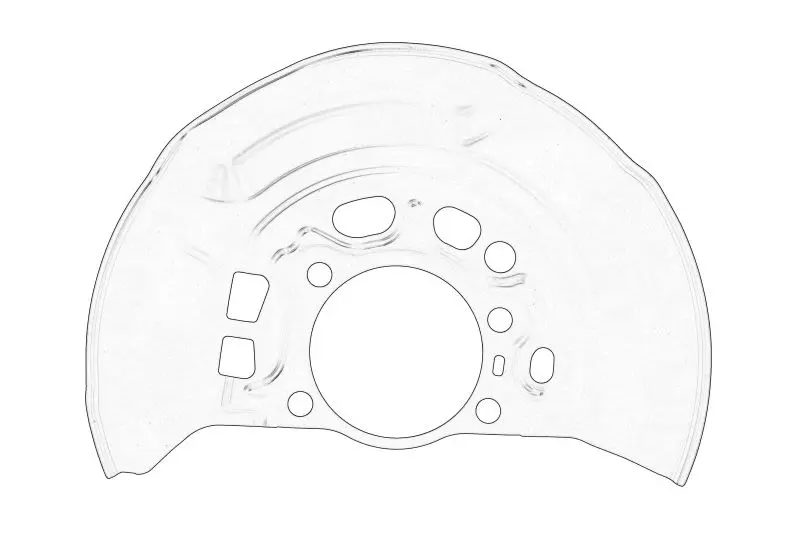 Osłona tarczy hamulcowej przód L TOYOTA – 47782-02200