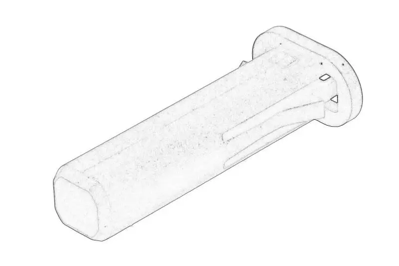 Mocowanie chłodnicy góra (trzpień mocujący) VW – 4M0 121 095