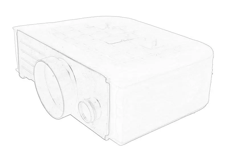 Filtr powietrza (Wkład filtra) VW – 4M0 133 843H
