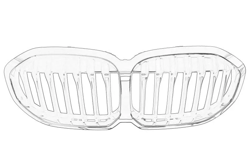 Atrapa chłodnicy przód (kratka chłodnicy BMW – 51 13 5 A39 366