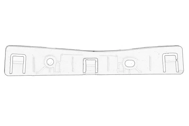 Mocowanie zderzaka przód P (plastik FIAT – 51775644