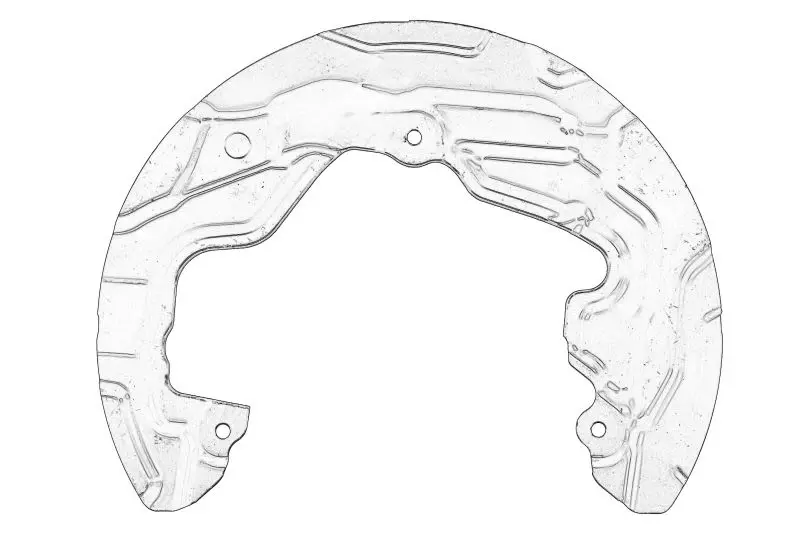 Osłona tarczy hamulcowej przód L (koła 18 cali) FORD – 5311707