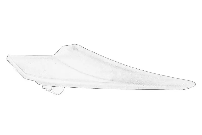 Nakładka podszybia L TOYOTA – 53867-02040