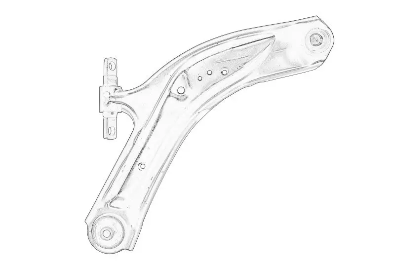 Wahacz zawieszenia koła przód P przód RENAULT – 54 50 047 87R