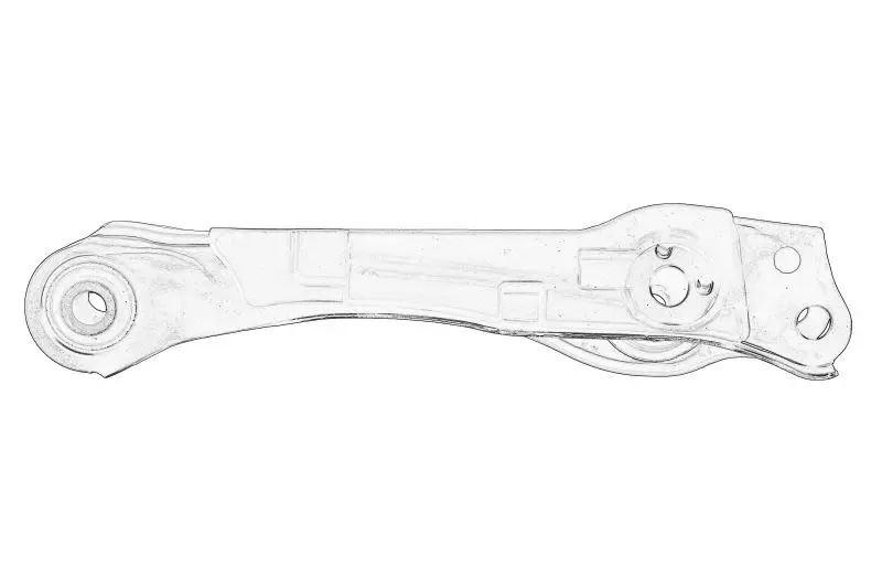Wahacz zawieszenia koła tył L/P (dół) NISSAN – 551A06US0B