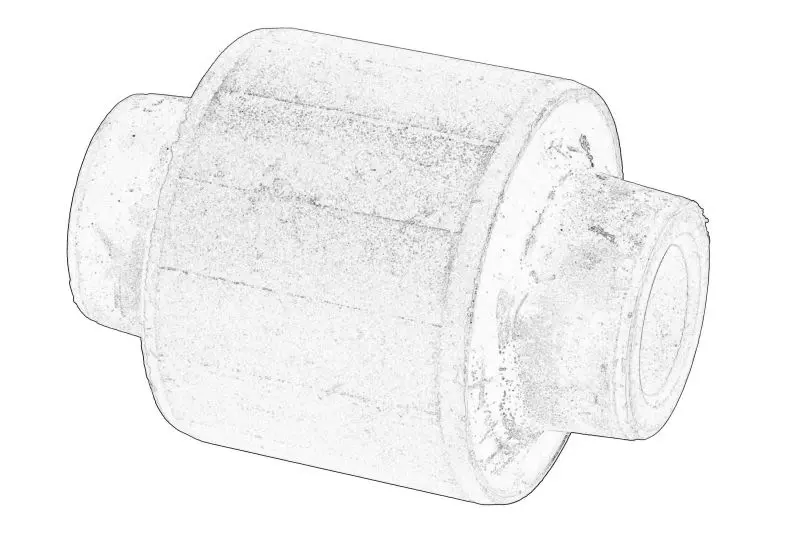 Silentblock wahacza tył L/P (góra/wewnątrz przód) HYUNDAI – 552582B000