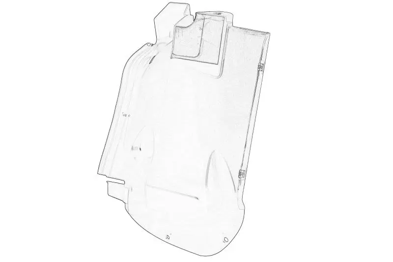 Nadkole plastikowe przód P (duże) IVECO – 5801592587