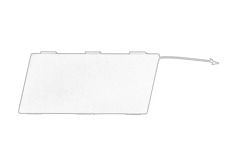 Element zderzaka (zaślepka zderzaka) przód dół L IVECO – 5801603636