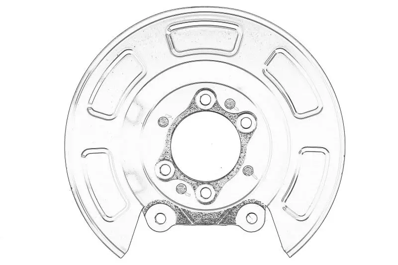 Tarcza kotwiczna L tył HYUNDAI – 583901P500