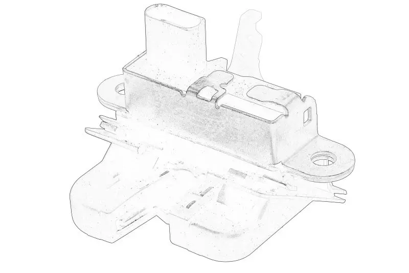 Zamek pokrywy bagażnika VW – 5P8 827 505C1UQ