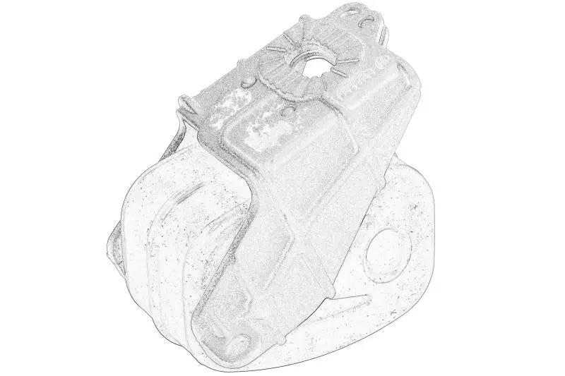 Wieszak układu wydechowego z uchwytem VW – 5Q0 253 144N