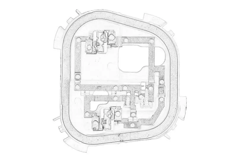 Klosz lampy oświetlenia wnętrza L VW TOURAN 05.15 – 5TA 945 257A