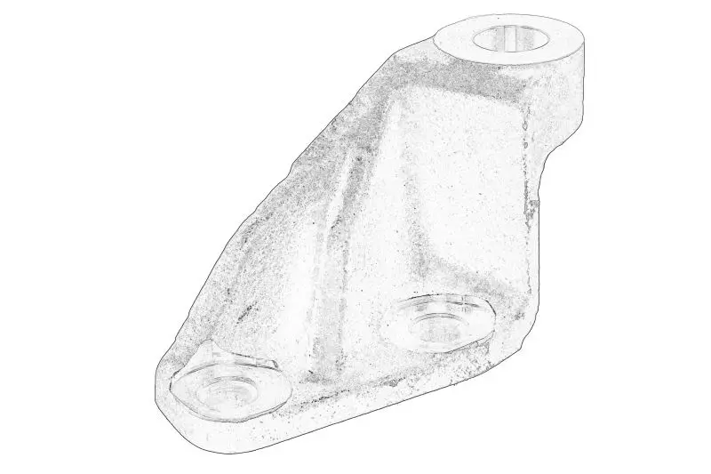 Element mocujący stabilizatora (podpora łożyska) MERCEDES – 628 320 05 43 DB