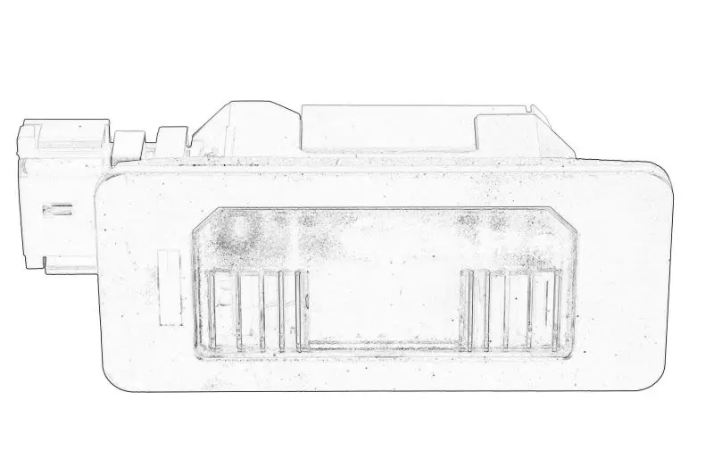 Lampa oświetlenia tablicy rejestracyjnej BMW – 63 26 7 176 934