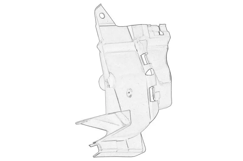 Nadkole plastikowe przód/wewnątrz L RENAULT – 63 83 139 75R