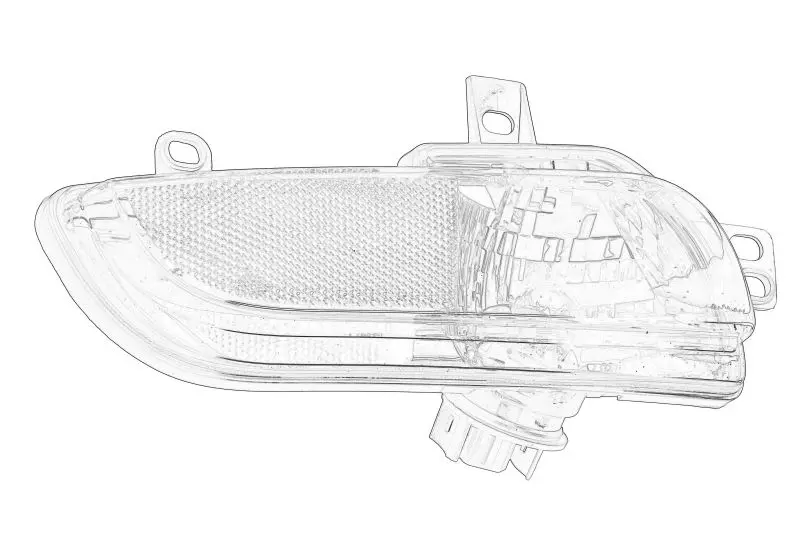 Lampa przeciwmgielna tył L PEUGEOT – 6350HA