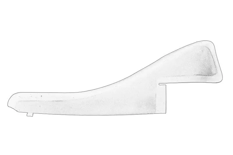 Reperatura podszybia P (narożnik podszybia) RENAULT – 66 81 000 09R
