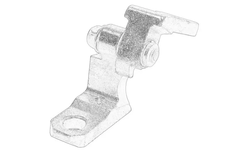 Zawias drzwi przód P (część górna) VW – 6Q0 831 402C