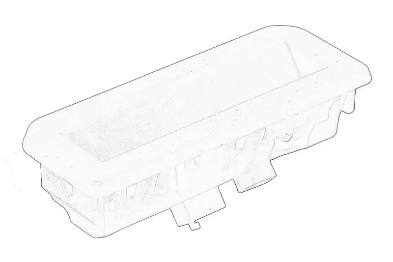 Element pokrywy bagażnika SKODA – 6V0 827 566