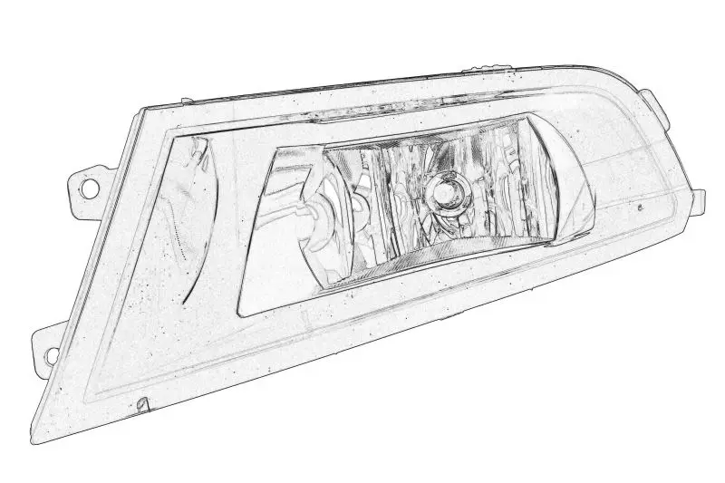 Lampa przeciwmgielna przód L (H8) SKODA – 6V0 941 699A