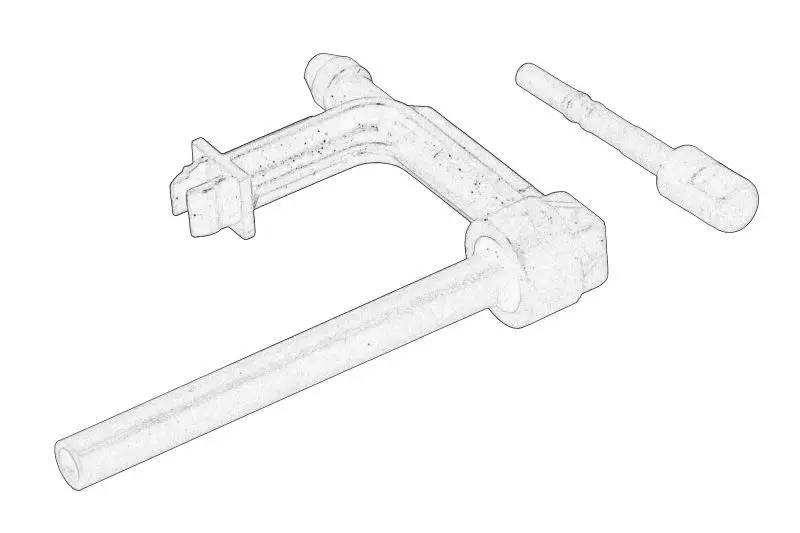 Dysza spryskiwacza szyby tył VW – 701 955 985A