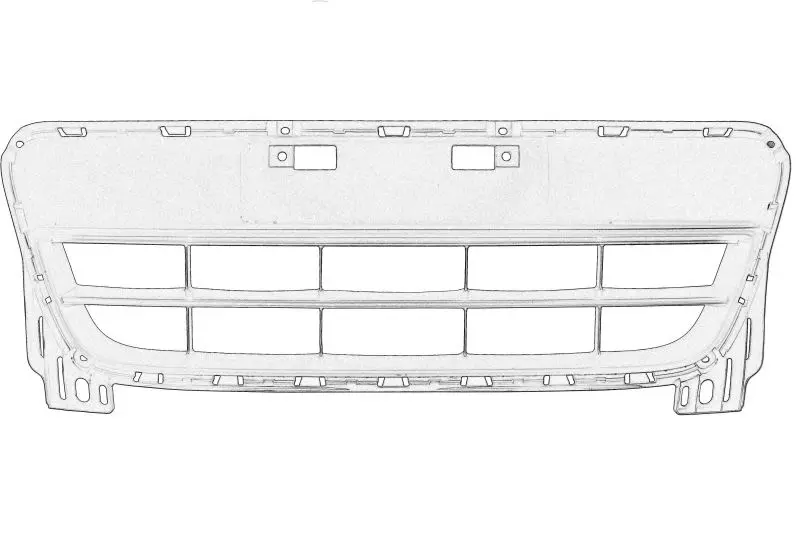 Atrapa zderzaka dół/przód (kratka) SUZUKI – 71721-55L00-5PK
