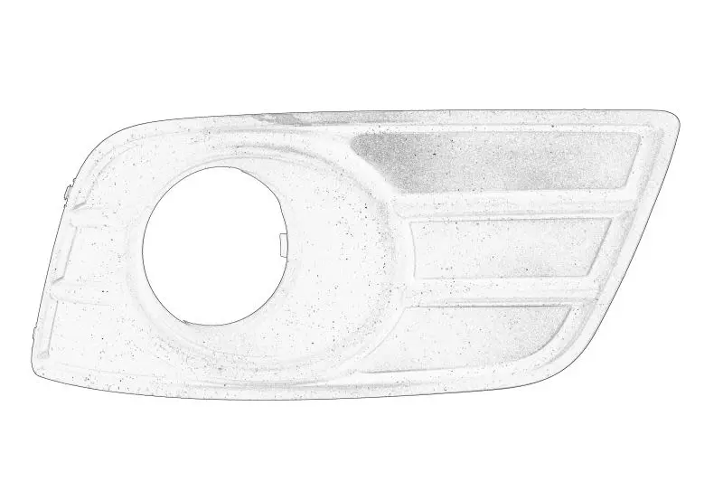 Ramka lampy przeciwmgielnej przód L SUZUKI – 71752-55L00-5PK