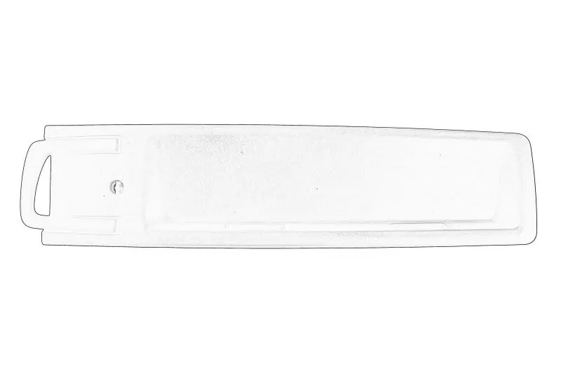 Klamka drzwi tył L (zewnętrzna FIAT – 735637391