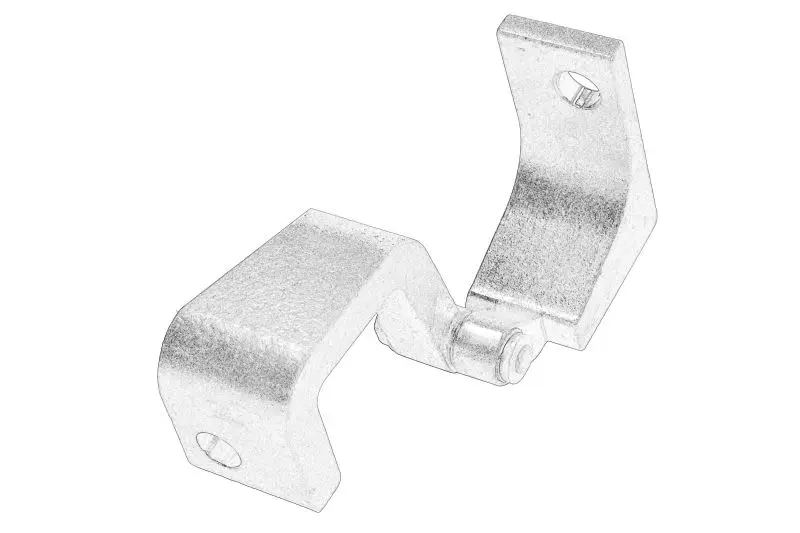 Zawias drzwi przód (część górna) VW – 7E0 831 401B