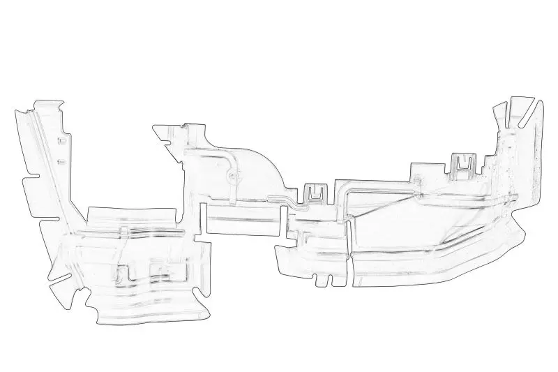 Kierownica powietrza P VW – 80A 121 674H