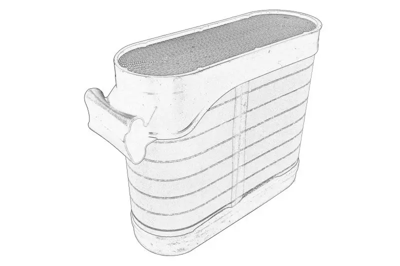 Filtr powietrza (wkład filtra) MAN – 81.08405.0034MAN