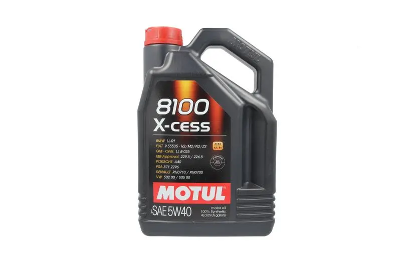 Olej silnikowy 8100 (4L) 5W40 MOTUL – 8100 X-CESS 5W40 4L