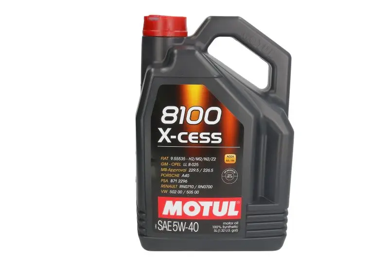 Olej silnikowy 8100 (5L) 5W40 MOTUL – 8100 X-CESS 5W40 5L