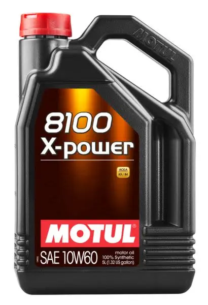 Olej silnikowy 8100 (4L) 10W60 MOTUL – 8100 X-POWER 10W60 4L