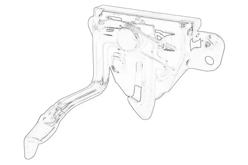 Zamek pokrywy silnika HYUNDAI – 81130A6000