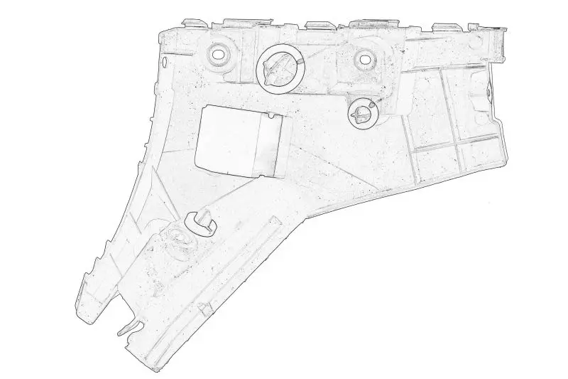 Ślizg zderzaka tył L (plastik) RENAULT – 82 00 290 037