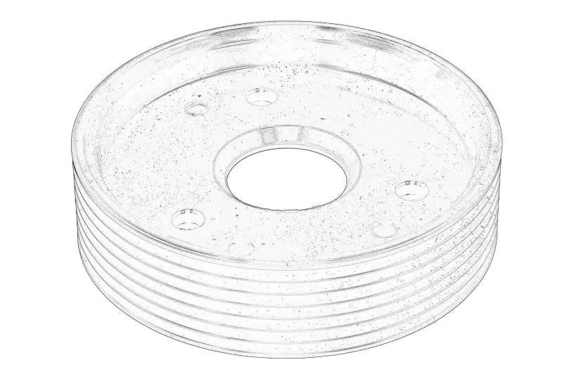 Koło pasowe pompy wspomagania RENAULT – 82 01 088 953