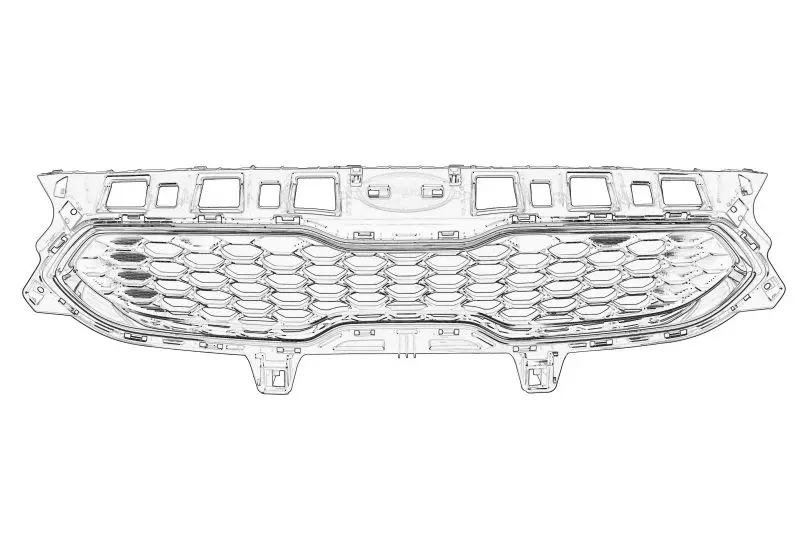 Atrapa przód (kratka chłodnicy HYUNDAI – 86350J7010