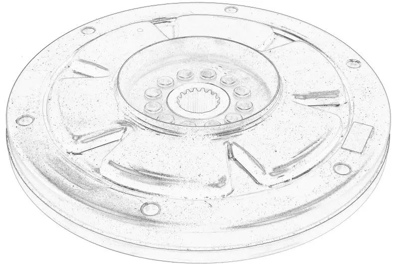 Tłumik drgań skrętnych CNH – 87312578-CNH