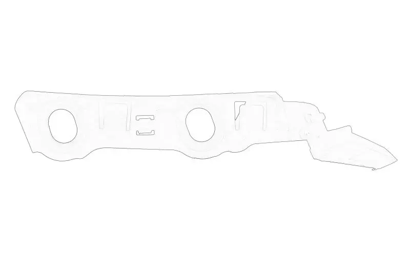 Ślizg zderzaka przód L VW – 8W0 807 283