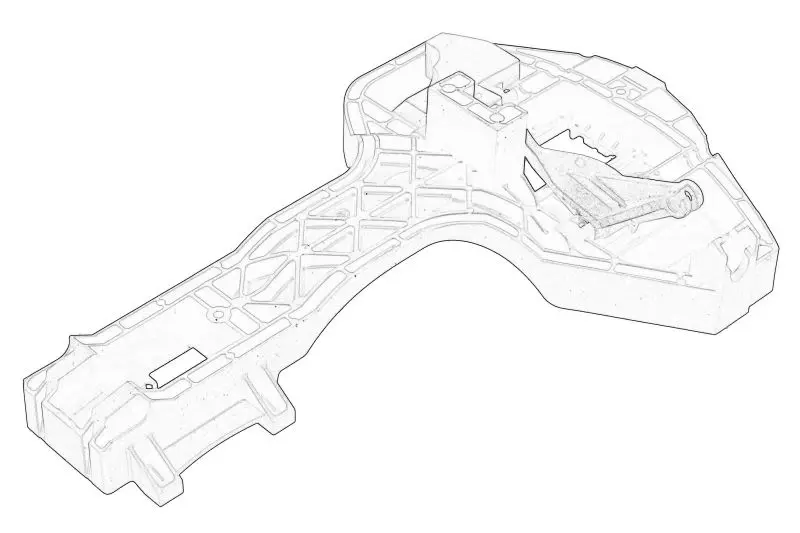 Zawias drzwi MERCEDES – 906 760 13 34