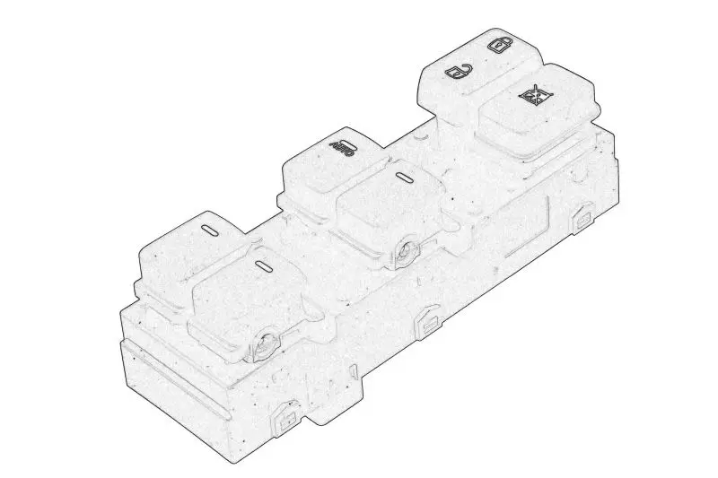 Włącznik podnoszenia szyby (zestaw) HYUNDAI – 935713W300WK