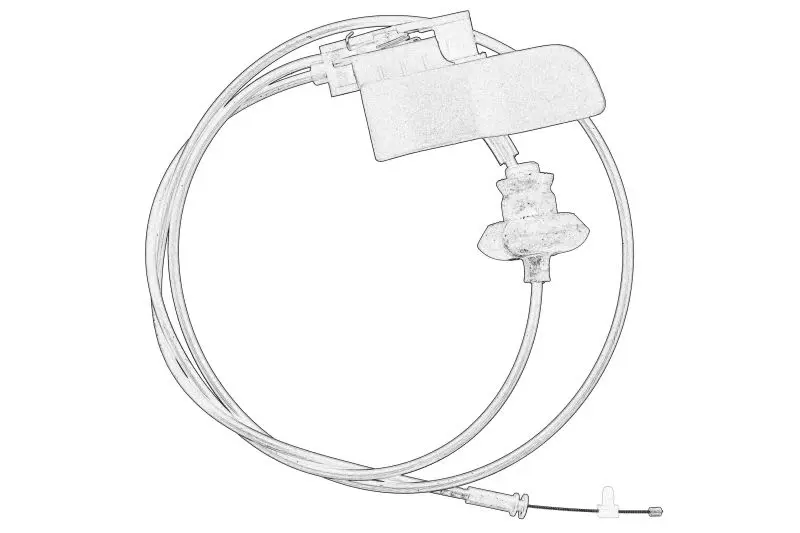 Linka pokrywy silnika PEUGEOT – 96733166ZD