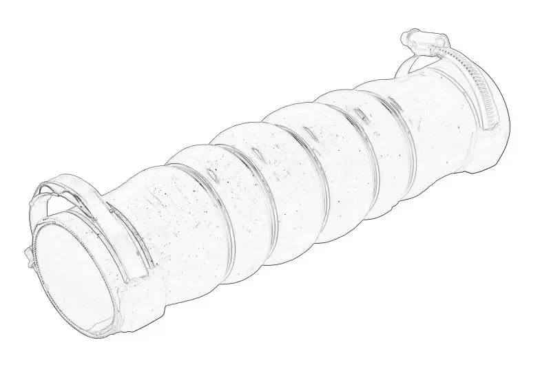 Przewód chłodnicy powietrza PEUGEOT – 9803399880