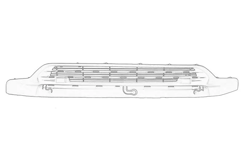 Kratka dolna zderzaka dół/przód/środek PEUGEOT – 9805220480