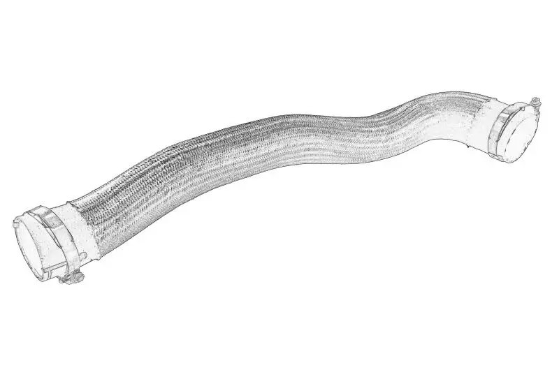 Przewód chłodnicy powietrza (dół) PEUGEOT – 9815433680